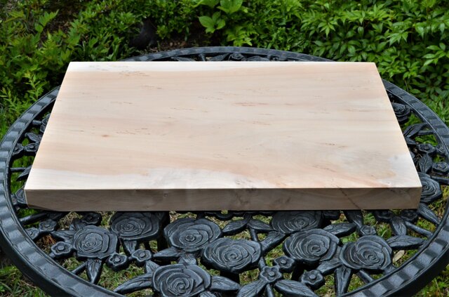高品質限定SALE国産　天然　山猫柳の木　木目　プロ用　一枚板　無節　無垢材 調理器具