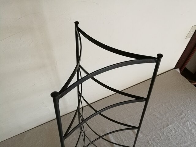 ブラック　アイアン　ポットスタンド　鍋スタンド アイアン ポットスタンド 鍋置き | iichi 日々の暮らしを心地よくする