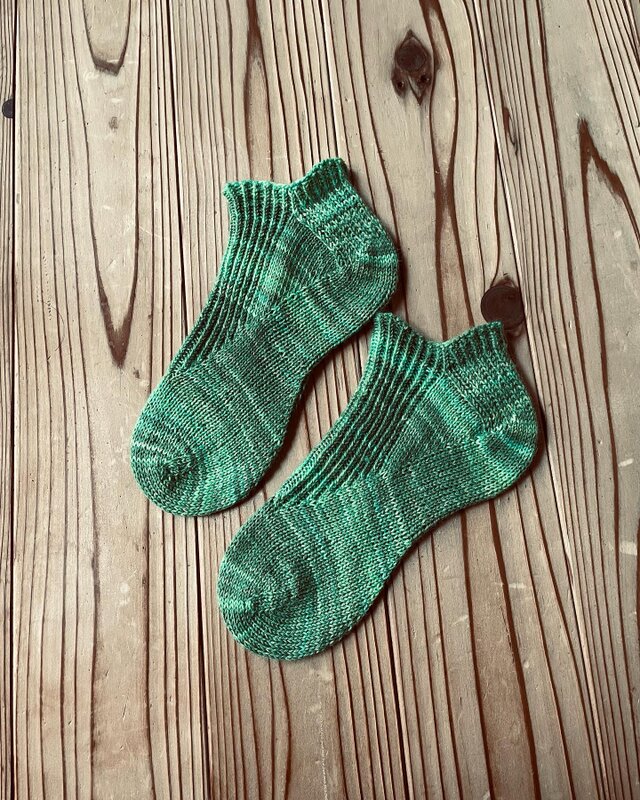 No.800 手編みショートソックス