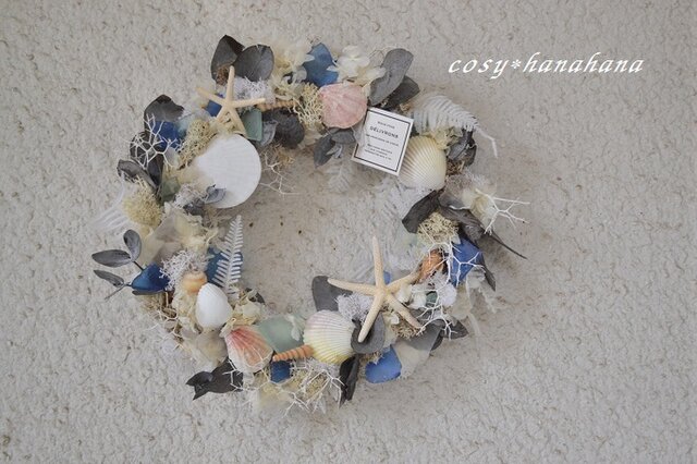 シーグラスリース シーグラス雑貨 Amazon.co.jp: シーグラス グラスリース シーグラスアート