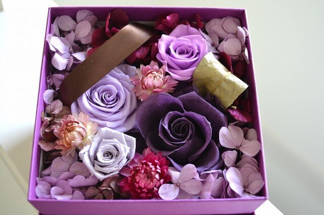 Flower Box (パープル*パープル)の画像1枚目