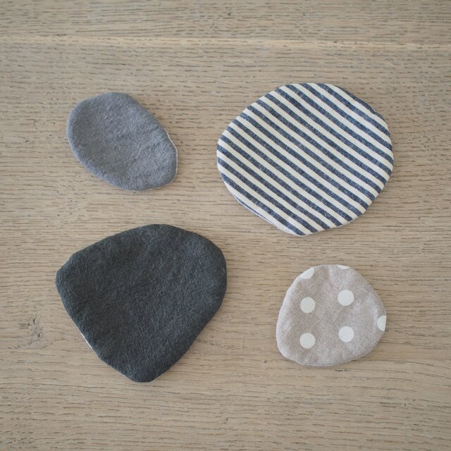 リネンコースター stone + mini
