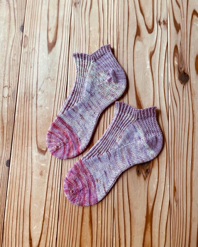 No.803 手編みショートソックス