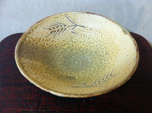 麦文灰釉鉢の画像1枚目