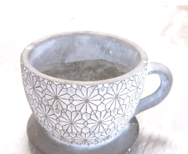 ☆クレイフラワー作品（薔薇とティータイム）☆ | iichi 日々の暮らし