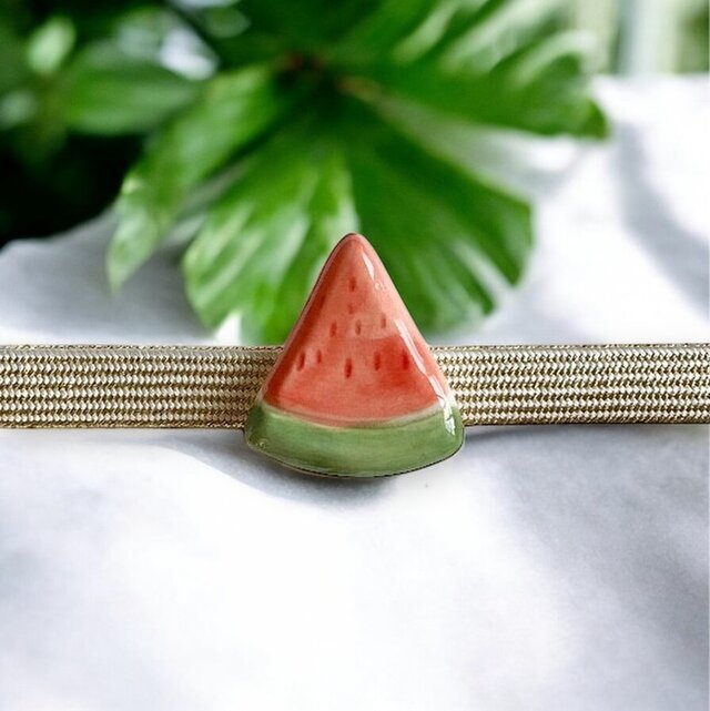 帯留め 夏の大三角