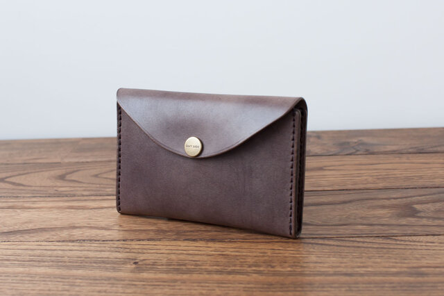 BRIDLE MIDDLE財布/ チョコの画像1枚目