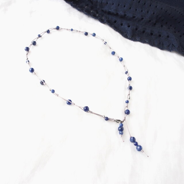 Spangled Necklace（ソーダライト）