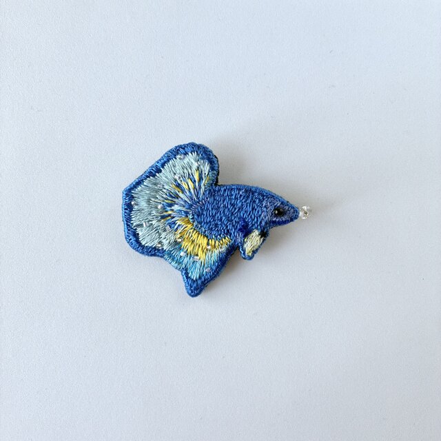 艶感のある糸でつくるお魚ちゃん(ベタちゃん)