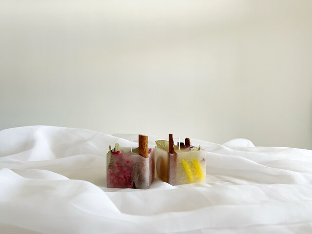 cubecandle*ボタニカルキャンドル*アロマキャンドル*ドライ