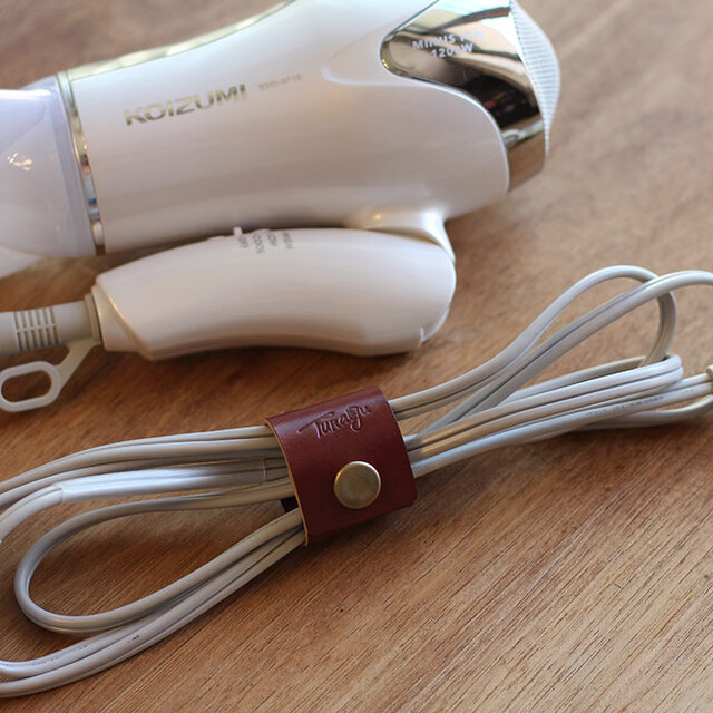 マルチホルダー T-48【ブラウン】コロンっとまん丸 可愛らしいコードホルダー めがねホルダー マスクホルダー