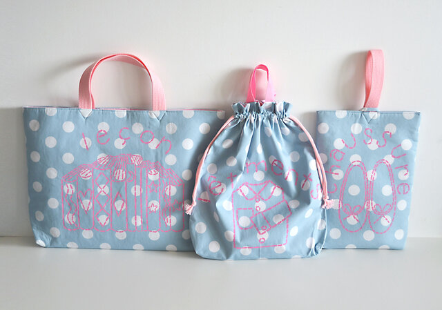 入園・入学準備３点セット　ハンドメイド 入園・入学準備3点セット ハンドメイド 楽天市場】入学準備 3点セット