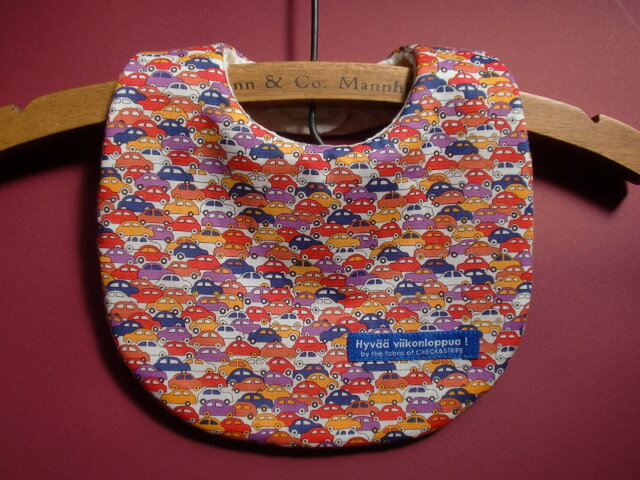 2516 ハンドメイドスタイ　気まぐれセット　パトカー　車　ベビースタイ 2516 ハンドメイドスタイ 気まぐれセット パトカー 車 ベビースタイ