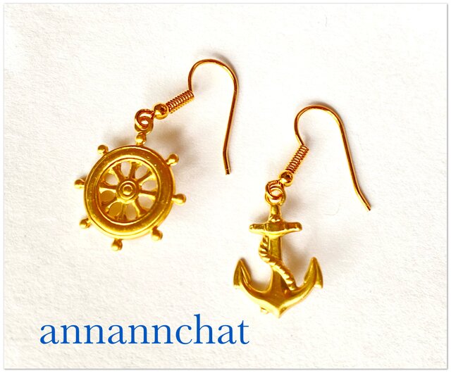 マリン　アンティーク　イカリ真鍮 楽天市場】キーホルダー イカリ マリン ペンダントトップ 真鍮