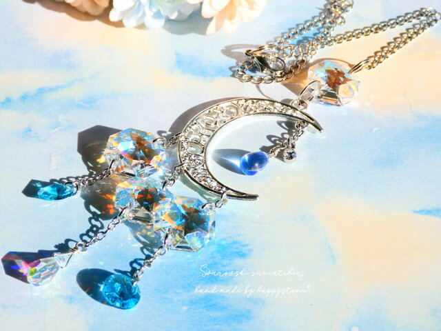 Sparkle*ミニシャンデリアサンキャッチャー/シルバー | iichi 日々の