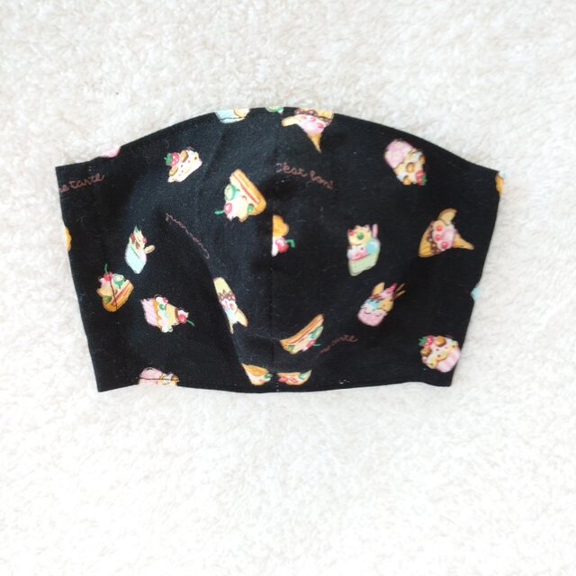 夏用！キッズ立体マスク  スイーツ