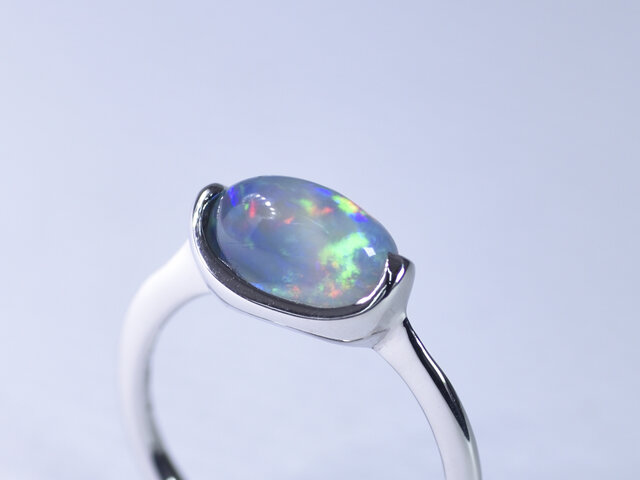 Water Opal Ring Pt950【Primeiro/プリメイロ】の画像1枚目