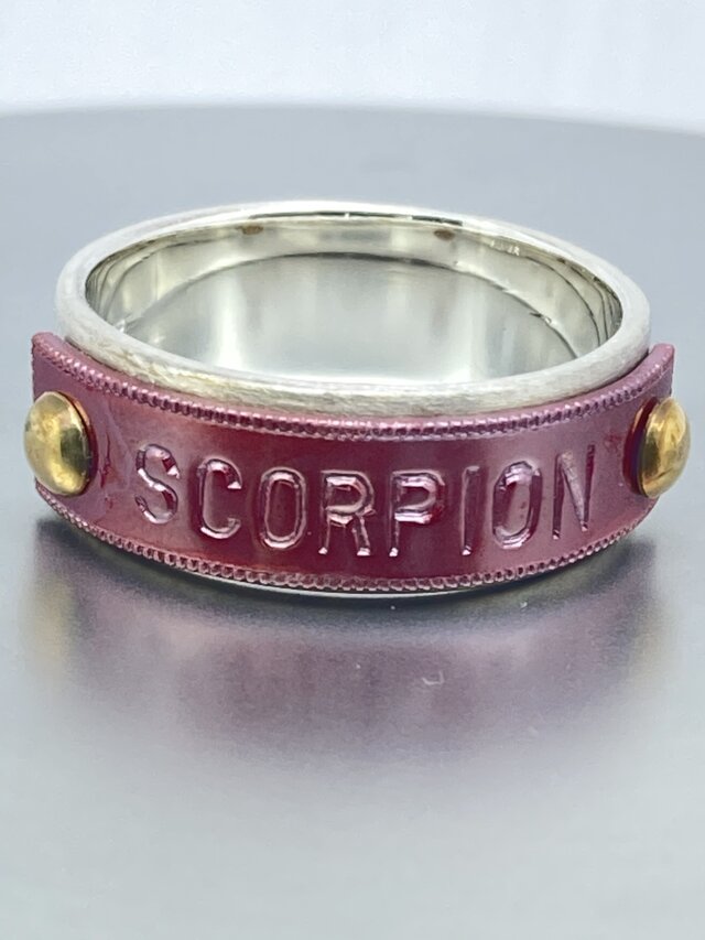 受注商品 星座リング8【蠍座 SCORPION】 | iichi 日々の暮らしを