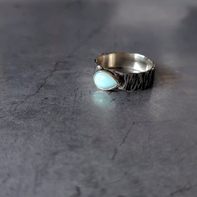 ターコイズシルバーリング#16