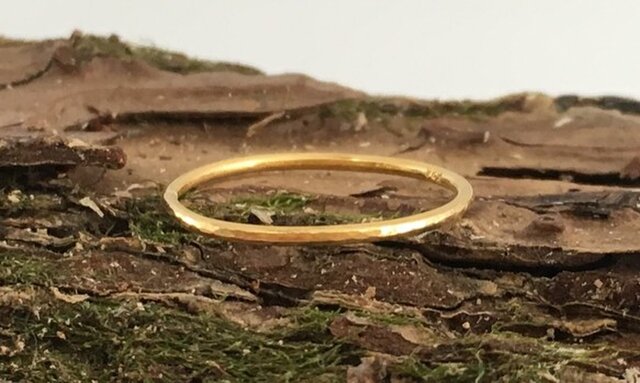 O様オーダーページ：K24 Pure Gold Ring◇純金の指輪/リング 3（1ｍｍ