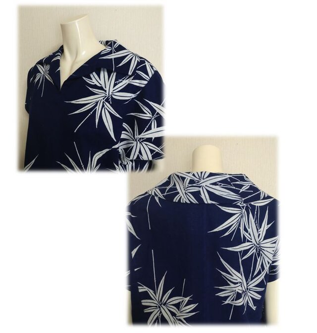 ハンドメイド　浴衣　リメイク　和室　青色椅子③ ハンドメイド 浴衣 リメイク 和室 青色椅子③