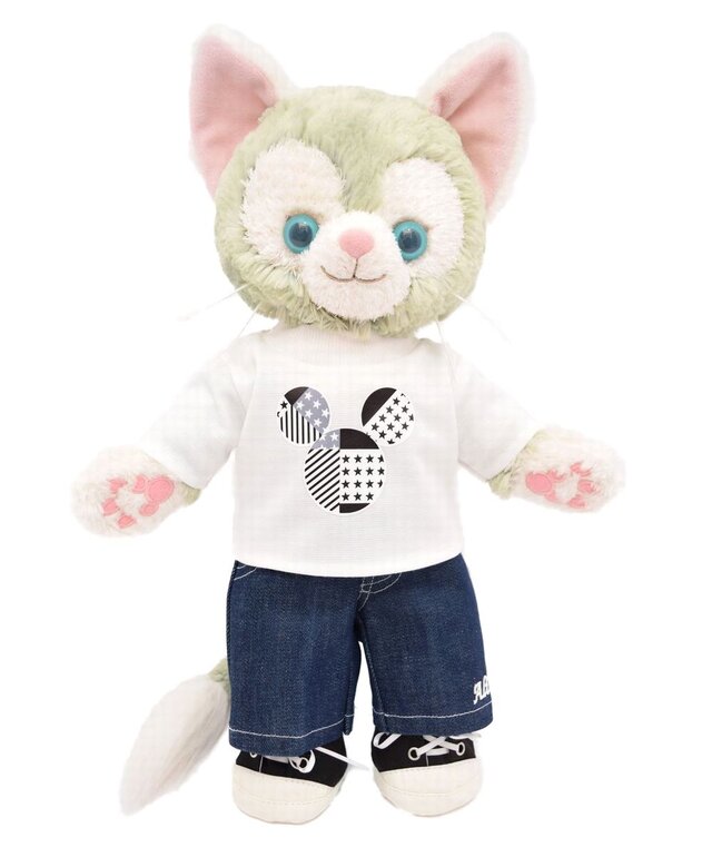 ジェラトーニ 服 コスチューム 白Tシャツデニムセット 本体無 Sサイズ用 BLACK