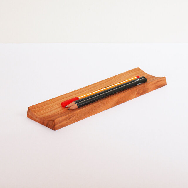 木製ペントレイ　桜材8　ペントレー　文具トレイ