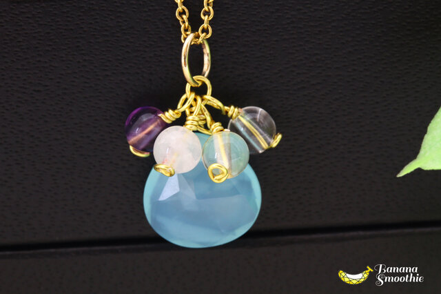 Summer 南の島の海カラーの魅力 シーブルーカルセドニー × 色々な