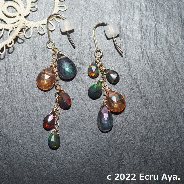 *小暑*梅雨が明け、暑さが本格的になる頃のピアス