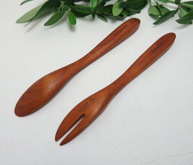 甘味用スプーン＆フォークセット | iichi 日々の暮らしを心地よくする