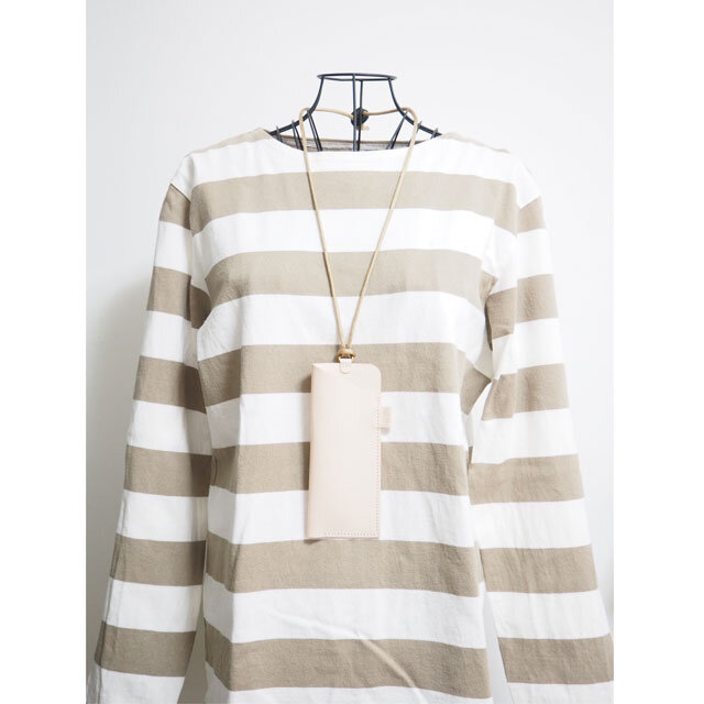 めがね入れ ナチュラル パラコード紐 ヌメ革 かばんの中の整理やキャンプにも