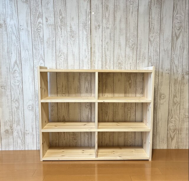 【大幅お値下げ】木製3段棚　シェルフ モンテッソーリ　モンテ　3段 Amazon｜モンテッソーリ3段シェルフ、木製色の子供用棚、幼児のための