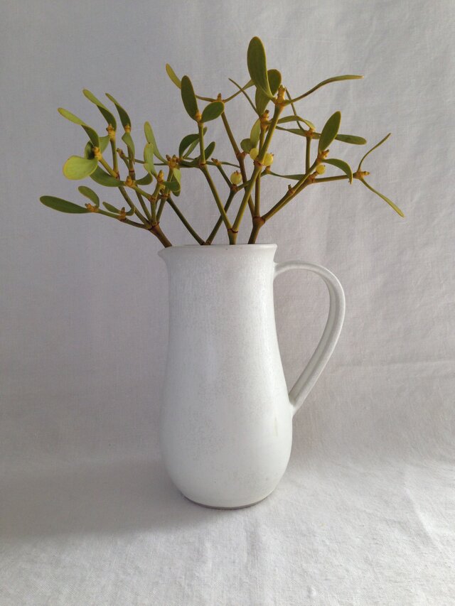 ピッチャー(白マット)