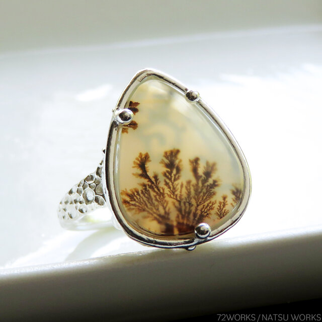 デンドリティック アゲートリング / Dendritic Agate Ring  m6