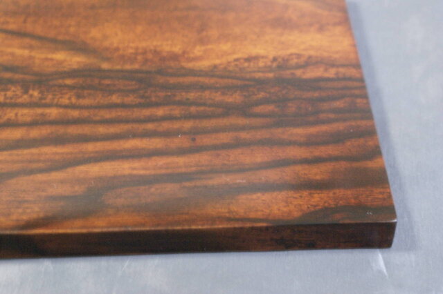 黒柿拭漆花台・人形台 270mm×156mm×15mm IM551 | iichi 日々の暮らしを