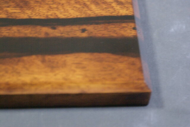 黒柿拭漆花台・人形台 188mm×145mm×18mm IM555 | iichi 日々の暮らしを