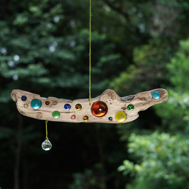 #７流木のサンキャッチャー&モビール