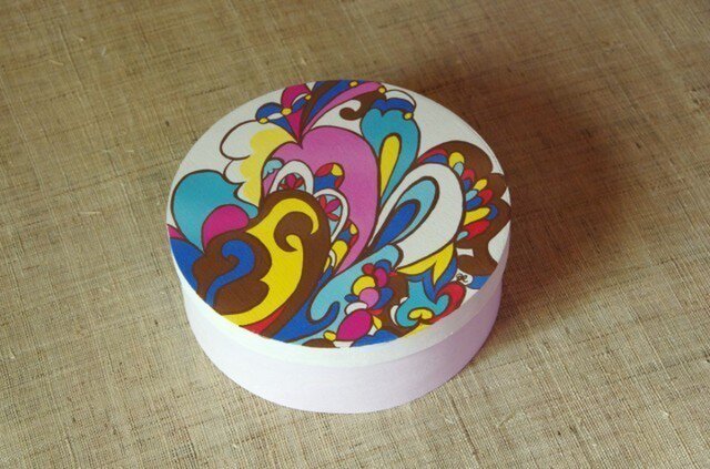木製ペイントBOX(ピンク)の画像1枚目