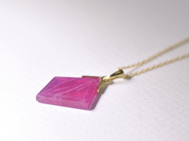 K18 Ruby Necklace【CASA/カーサ】（I） | iichi 日々の暮らしを