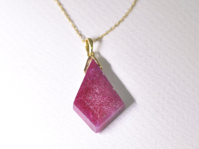 K18 Ruby Necklace【CASA/カーサ】（L） | iichi 日々の暮らしを