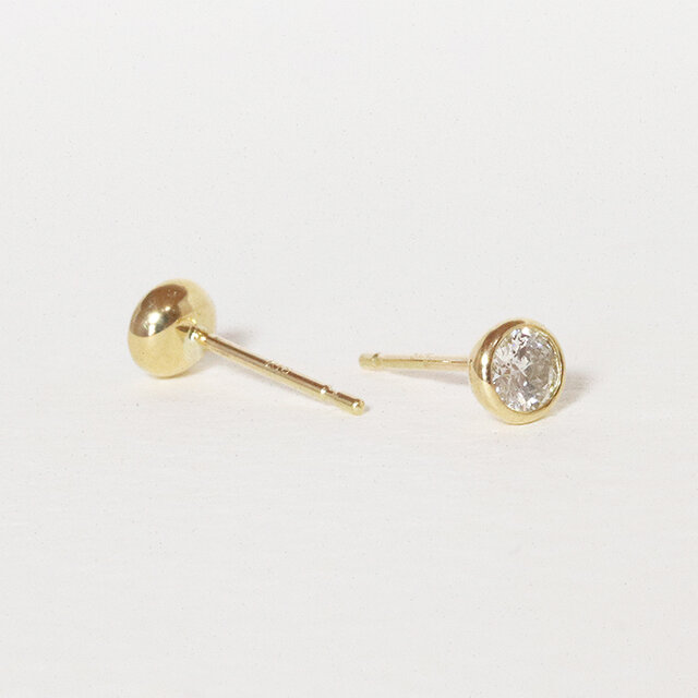 大粒♡ダイヤモンド1.3ct♡k18イエローゴールド♡ピアス - www.bmplast.peお待たせ致しました