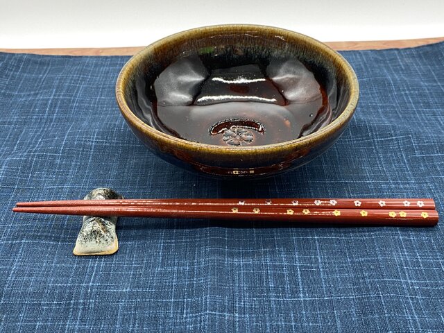黒飴釉の小鉢 【手仕事 民藝 窯元 和 陶器 茶】 | iichi 日々の