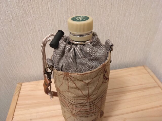 保温保冷 ペットボトルカバー 麻の葉 | iichi 日々の暮らしを