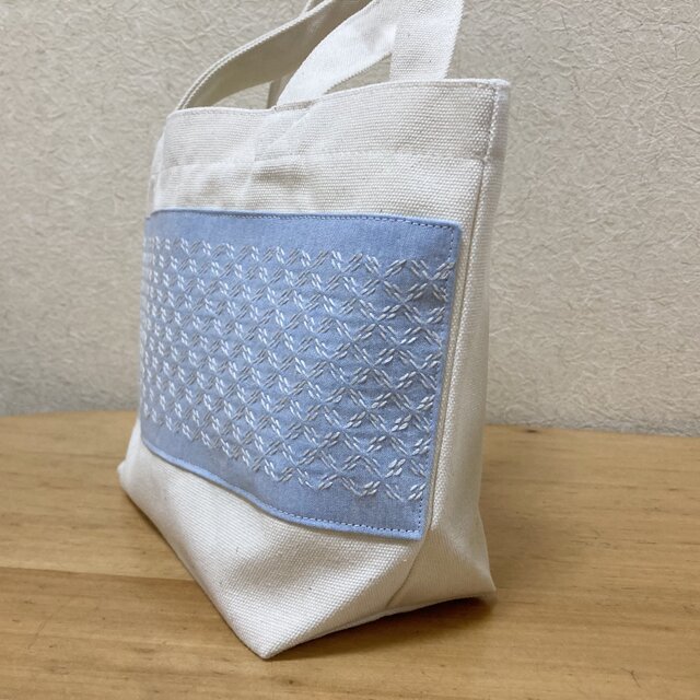 刺繡 トートバッグ バッグ ハンドメイド 手作り Handmade TT003-