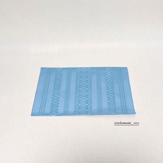 夏帯リメイク　ランチョンマット