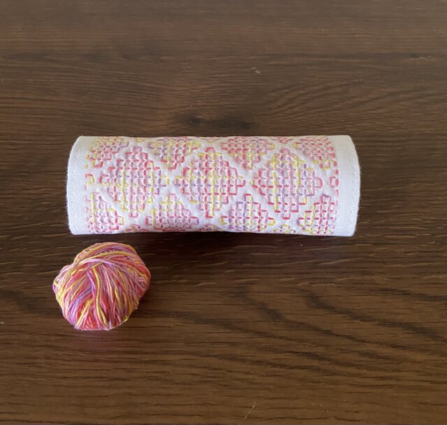 刺し子♡ふきんミニ （ツブツブ単品） | iichi 日々の暮らしを