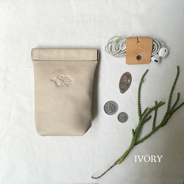 [シマエナガ] バネポーチ(L)