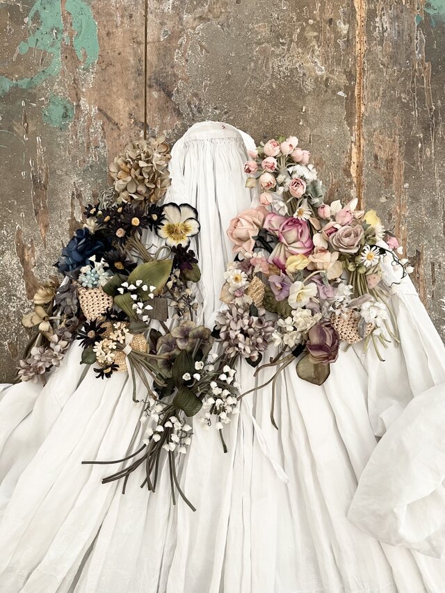 たくさんのコサージュたち