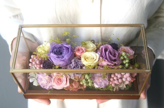 Iron gold (L) old purple rosesの画像1枚目