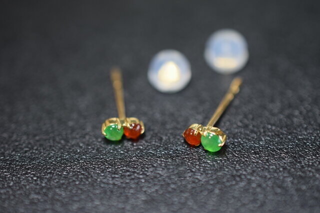 確認用 ピアス ゴールド （k18） アポロコンチョゴールドピアス とりあい